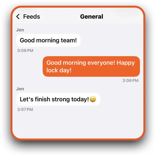 ShowBuild group feeds